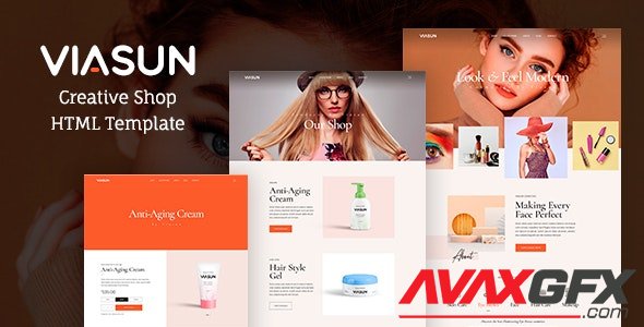 ThemeForest - Viasun v1.0 - Creative Cosmetic Store HTML - 32221380