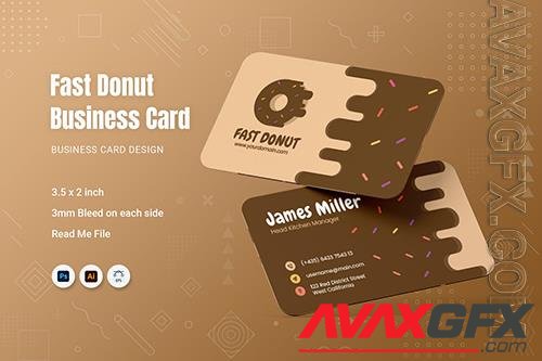 Fast Donut Bussiness Card D47V78D