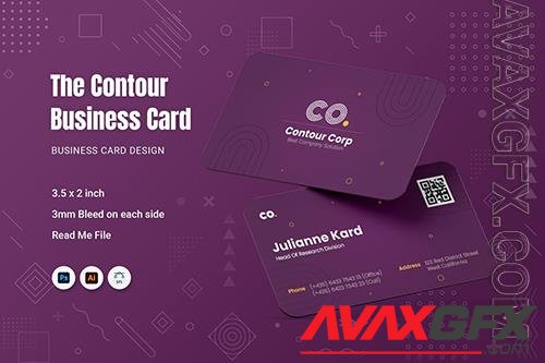 Contour Business Card WUCXGRT