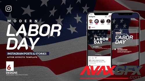 Labor Day Instagram Posts & Stories B103 33307706 (VideoHive)