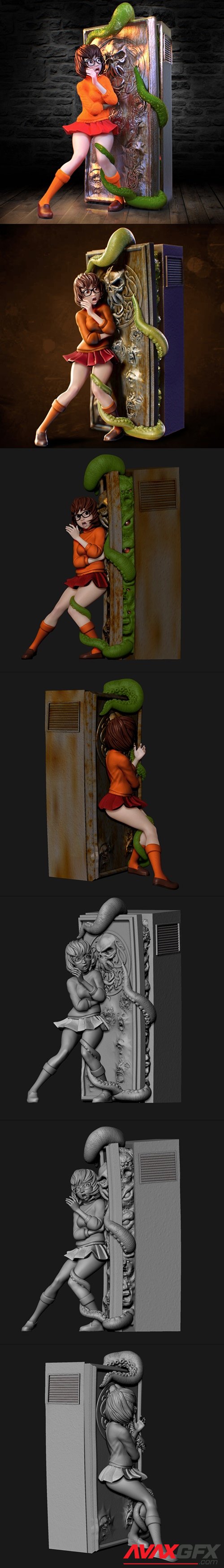 Velma In Call Of Cthulhu 3D Printable STL AVAXGFX
