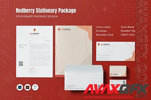Redberry Stationary device for brand identity