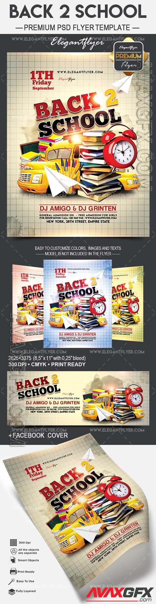 Flyer for Back to School