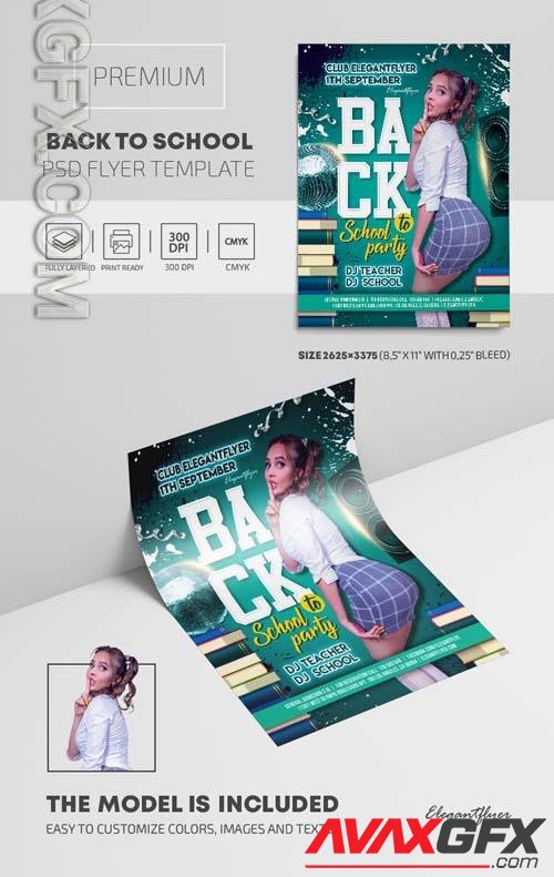 Back to School Premium PSD Flyer Template