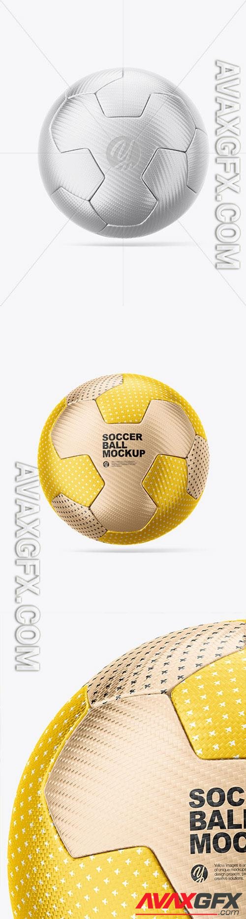 Metallic Soccer Ball Mockup86503 TIF