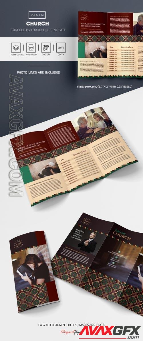 Church Tri Fold Brochure