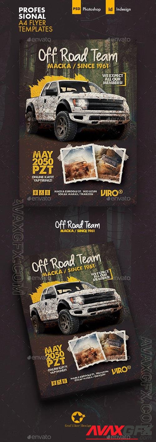 Off Road Flyer Templates 27362466