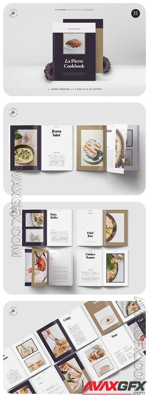 La Pierre Food Recipe Cookbook Y2936M2