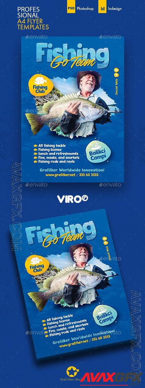 Fishing Flyer Templates 27153404