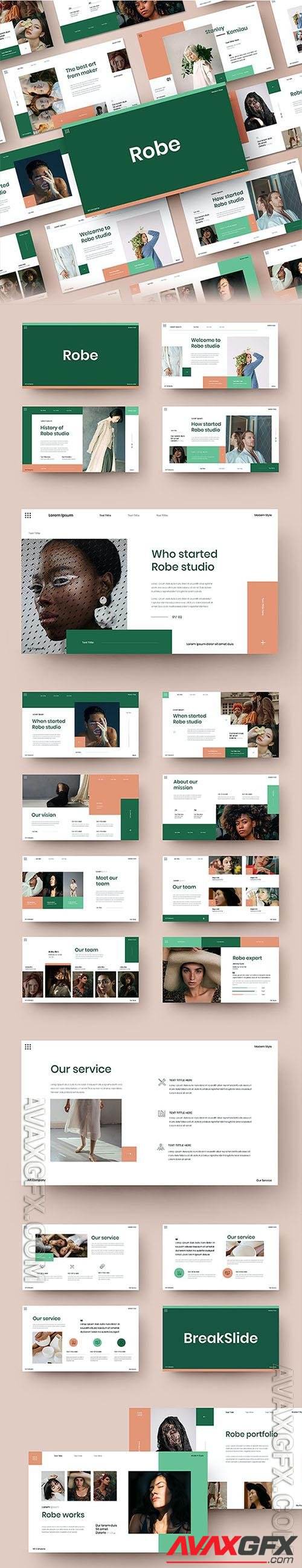 Powerpoint, Keynote and Google Slides Template