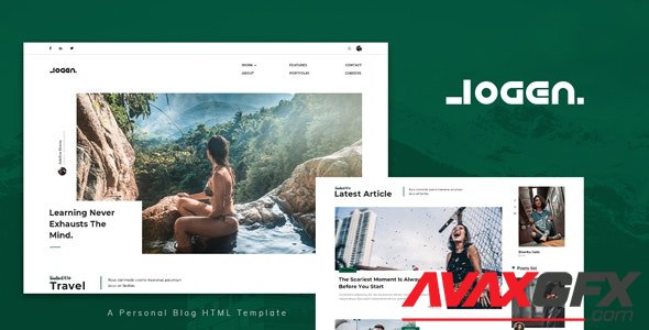 ThemeForest - Logen v1.0 - Blog and Magazine HTML Template - 33403776