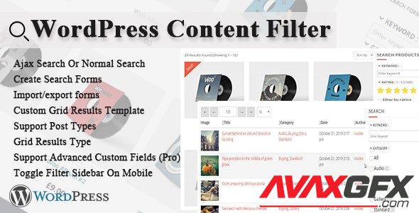 CodeCanyon - WordPress Content Filter v2.7.5 - 12098450