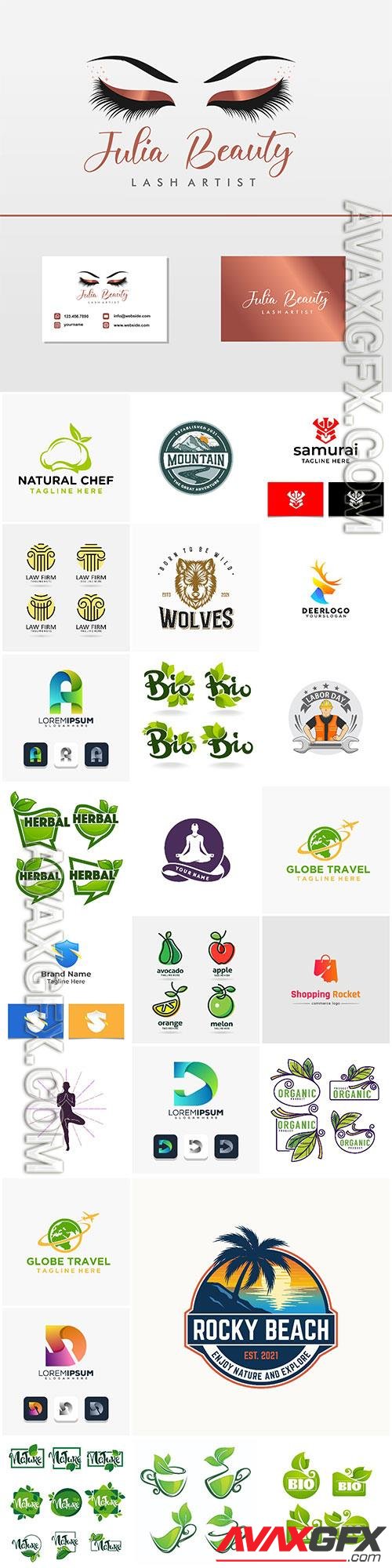 Big set Logo collection vector design vol 9