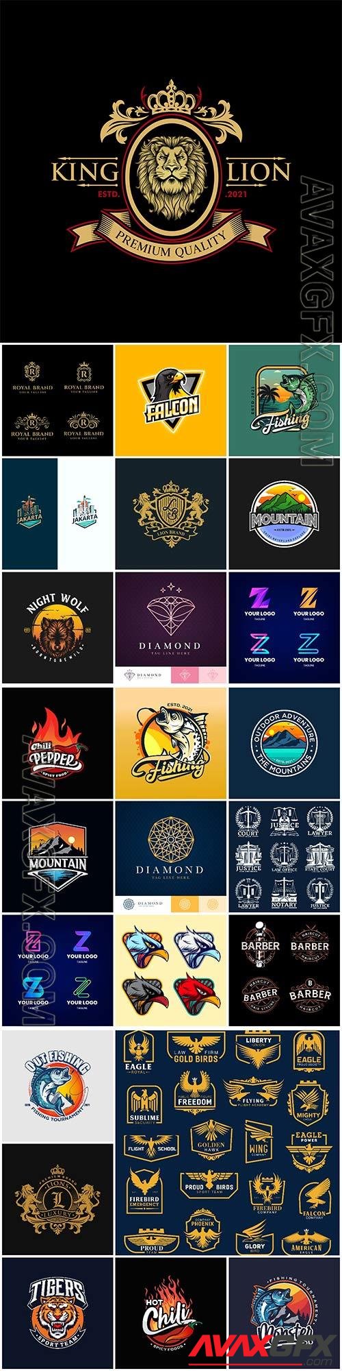 Big set Logo collection vector design vol 2