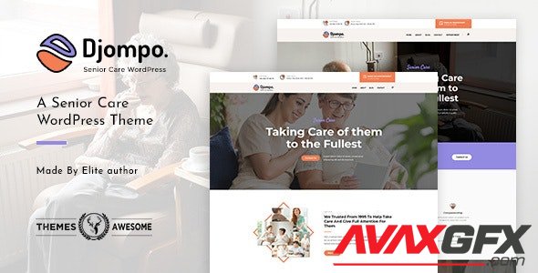 ThemeForest - Djompo v1.4 - Senior Care WordPress Theme - 22627752