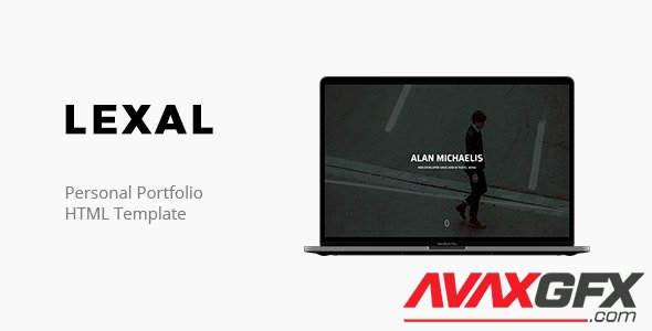 ThemeForest - Lexal v1.0 - Personal Portfolio Template (Update: 11 August 21) - 23578930