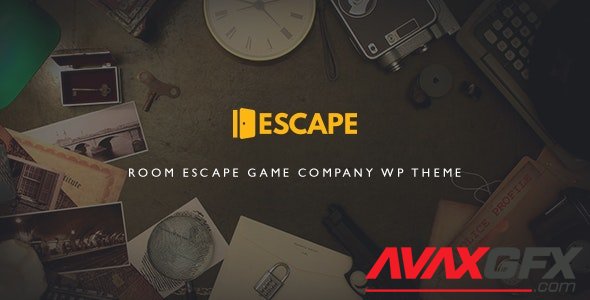 ThemeForest - Escape v2.3 - Room Game Company WP Theme - 15376203