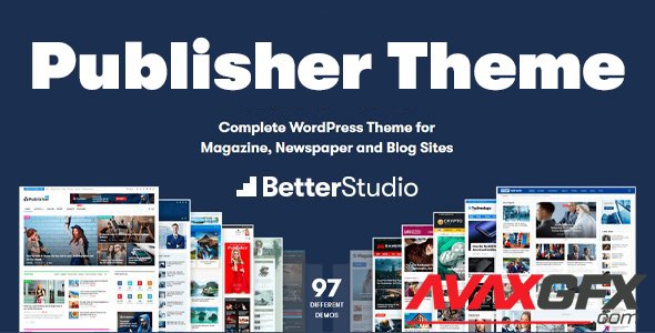 BetterStudio - Publisher v7.11.0 - Complete WordPress Theme for Magazine, News and Blog Sites - NULLED