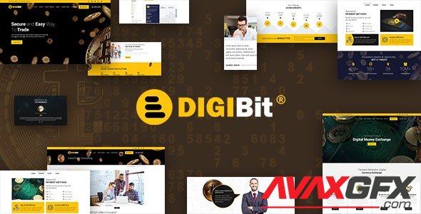 ThemeForest - DigiBit v2.0 - Bitcoin Trading Theme - 21375339