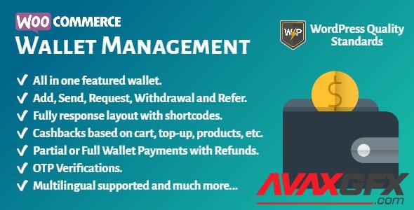 CodeCanyon - WooCommerce Wallet Management | All in One v2.0.2 - 28187234 - NULLED