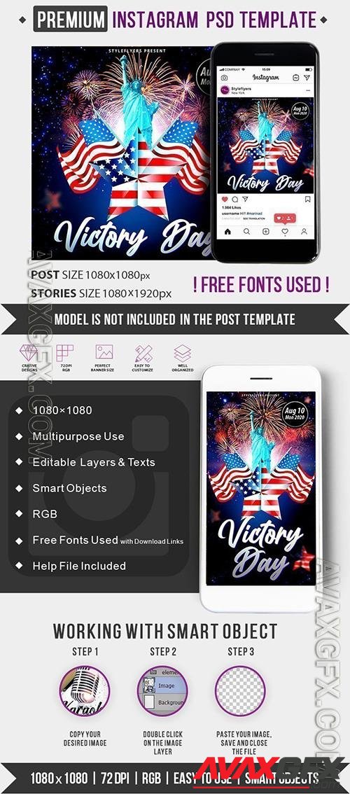 Victory Day Flyer Template