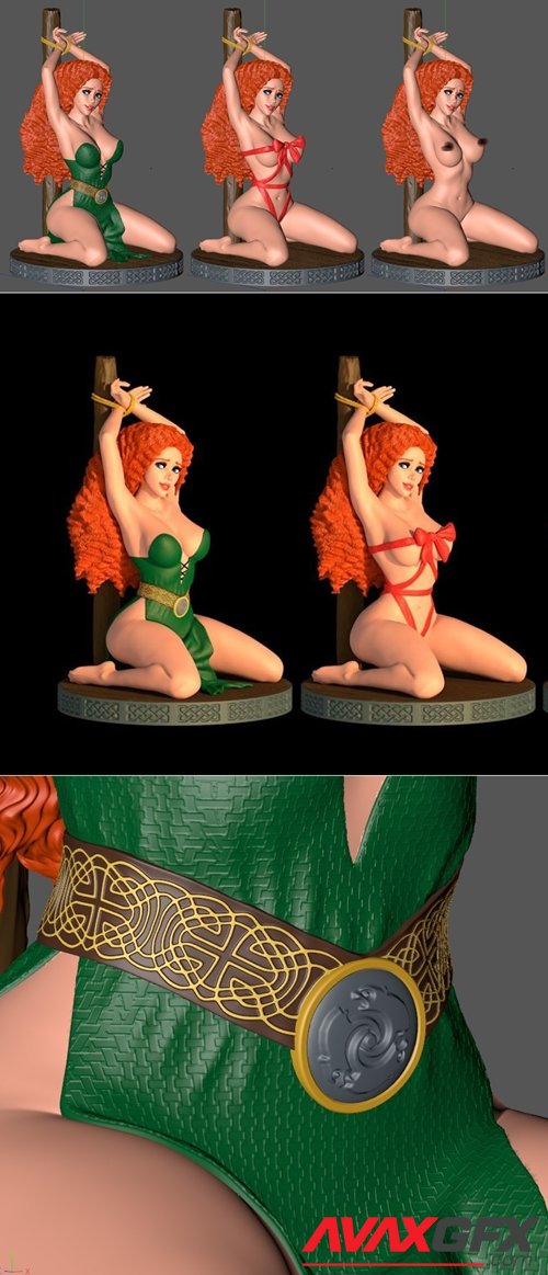 Merida 2.0 – 3D Printable STL