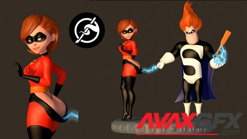 Elastigirl 2.0 – 3D Printable STL