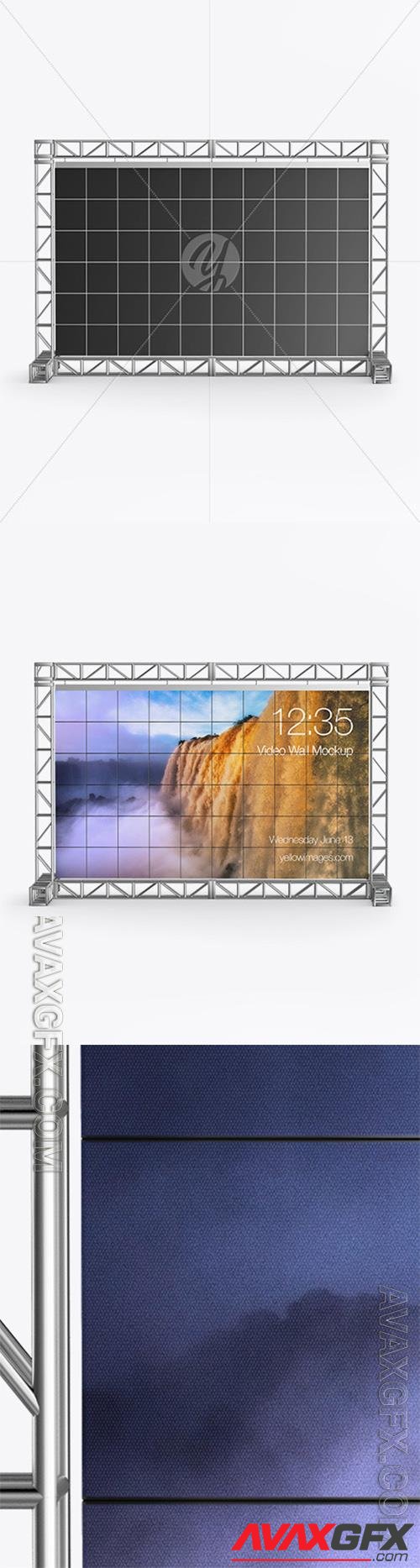 Event LED Video Wall Mockup 82672 TIF