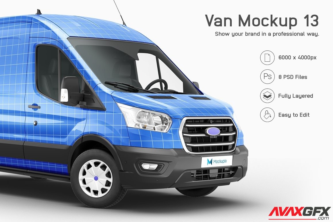 CreativeMarket - Van Mockup 13 5952789