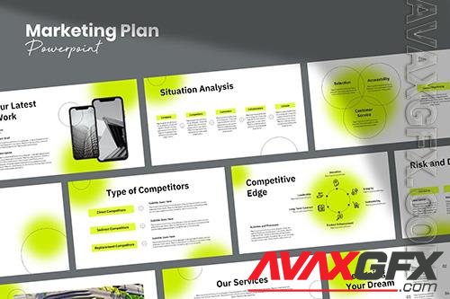 Marketing Plan Powerpoint and Google Slides Template