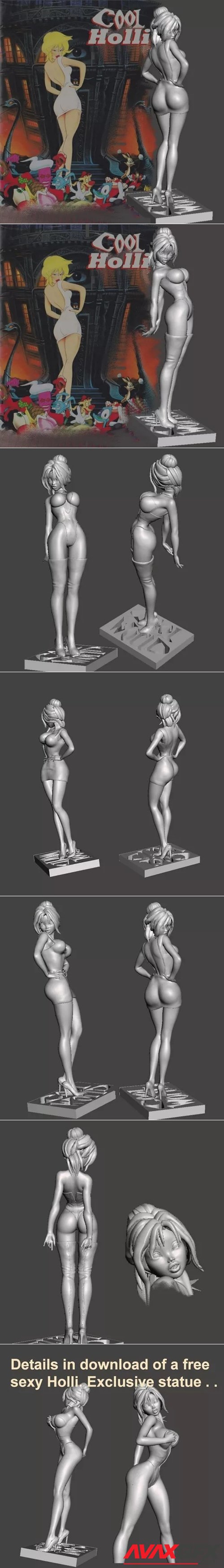 Holli Cool World – 3D Printable STL