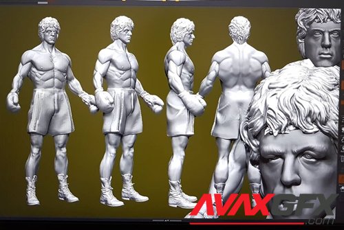 Rocky – 3D Printable STL