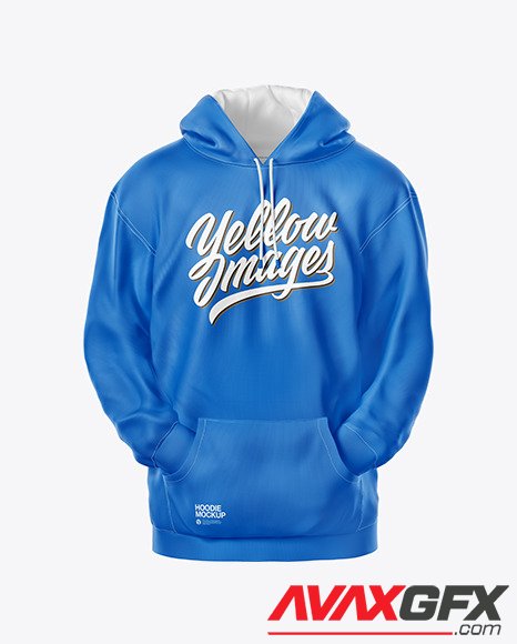 Hoodie Mockup - Front View 80093