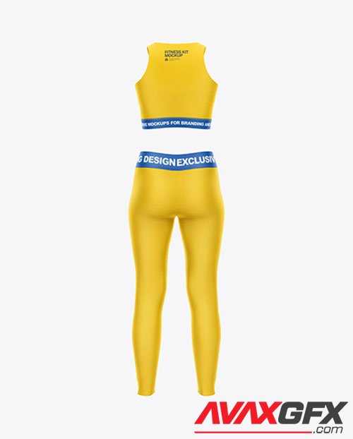 Womens Fitness Kit Mockup 47580