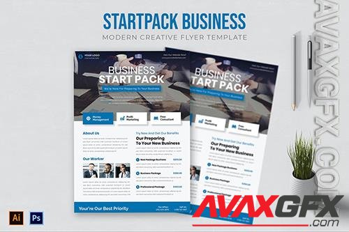 Startpack Business - Flyer AC GTU4VBT