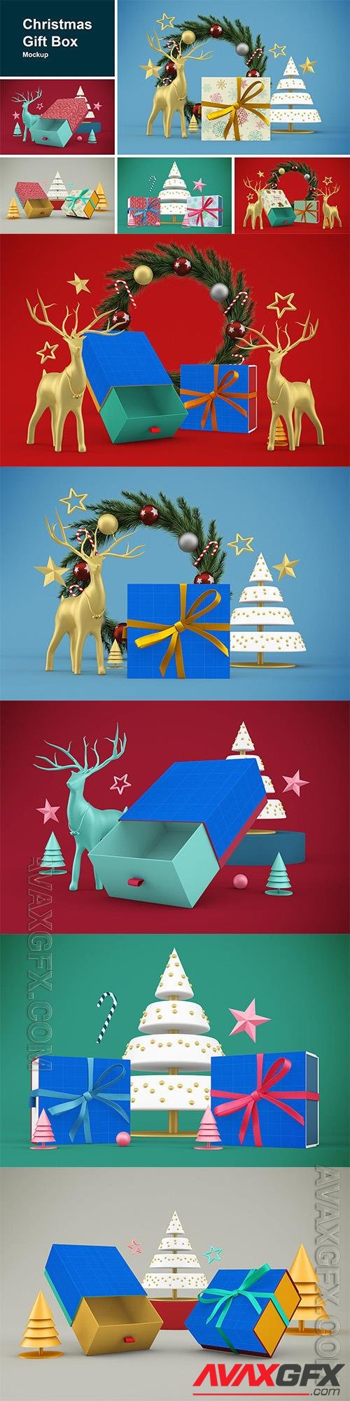 Christmas Gift Box A3TSGC4