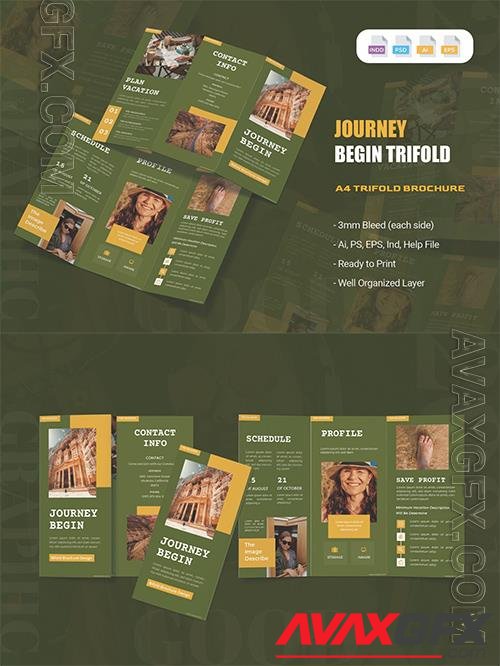 Journey Begin Trifold Brochure 6VAXGWB