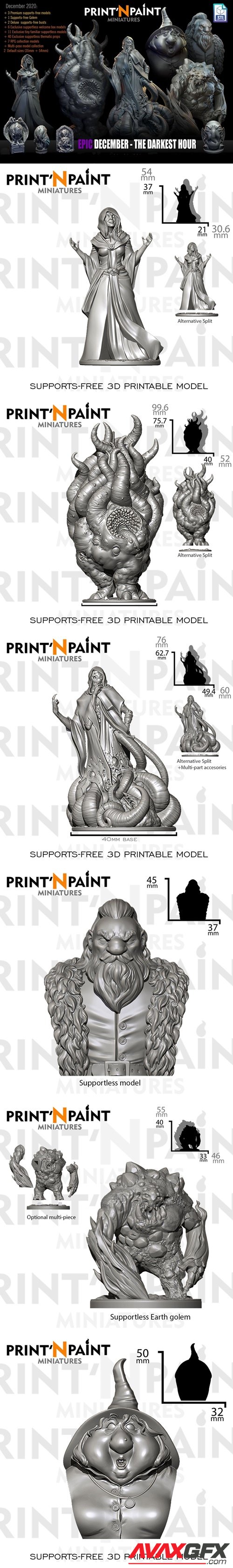 The Darkest Hour – 3D Printable STL