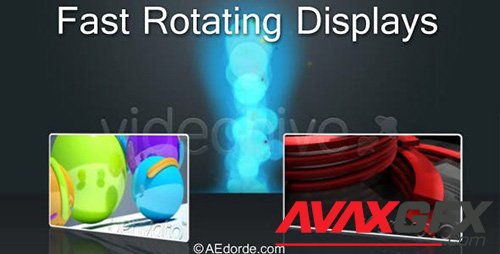 Fast rotating displays 61691(VideoHive)