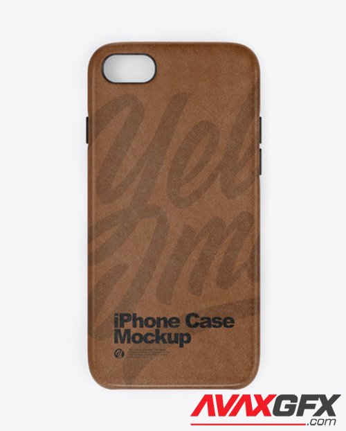 iPhone Leather Case Mockup 51408