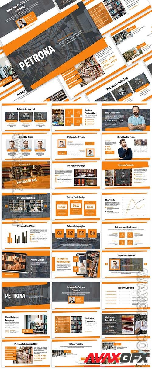 Petrona - Business Template Prensentation BF2PXM2