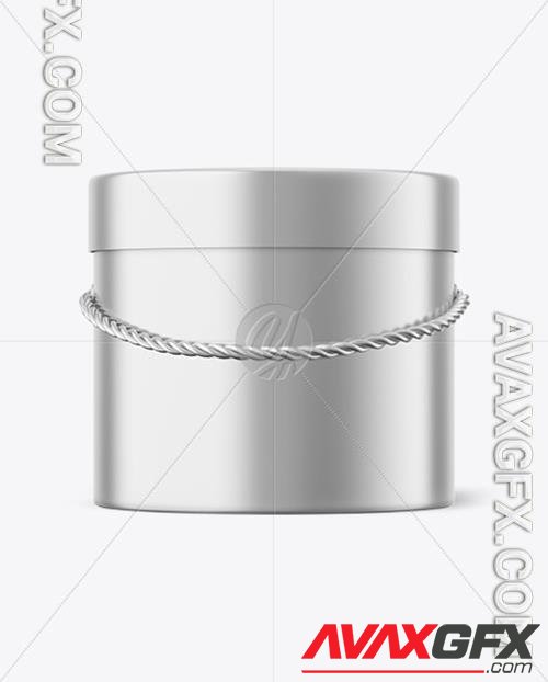 Metallic Round Gift Box Mockup 82548 TIF