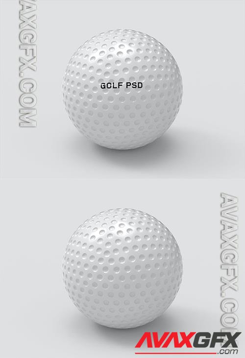 Golf Ball Mockup SQ3AWWY