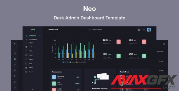 ThemeForest - Neo v1.0 - Responsive Admin Dashboard Template - 33372738