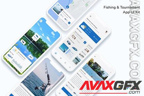 Fishing & Tournament App UI Kit F7QQ4LT