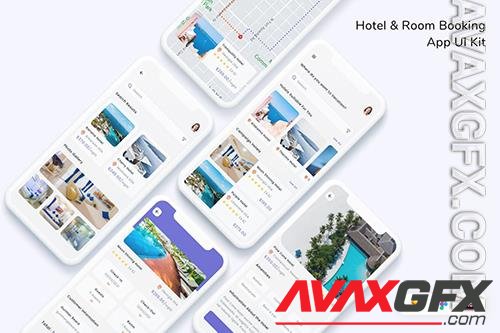 Hotel & Room Booking App UI Kit C6VUH47