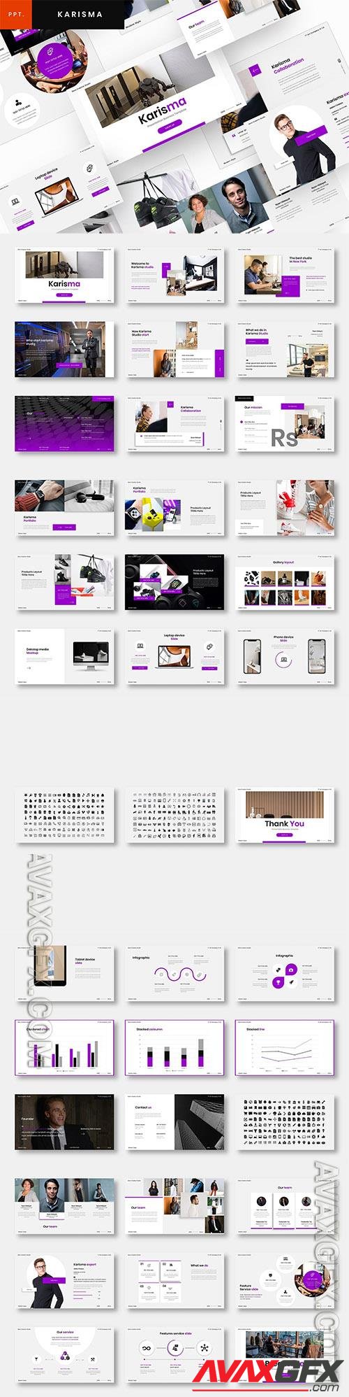 Karisma – Business Powerpoint, Keynote and Google Slides Template