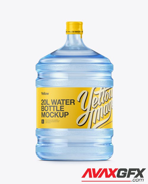 20l Plastic Water Bottle Mockup 12076