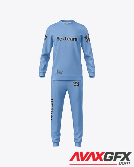 Sport Suit Mockup - Front View 78893