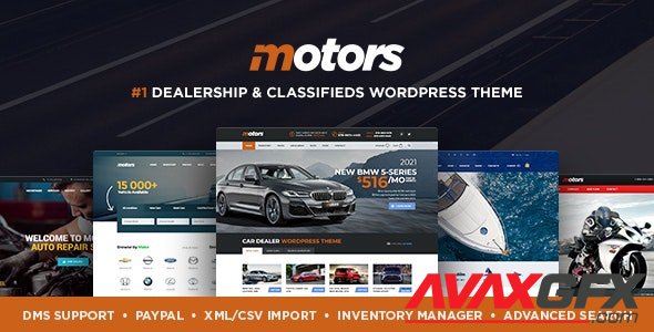 ThemeForest - Motors v5.0.7 - Car Dealer, Rental & Classifieds WordPress theme - 13987211 - NULLED